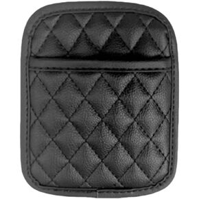 Leather Car Storage Pocket Car Storage Bag for Keys Cards Small Stuff Seats Back Door Center Console Organizers in Saudi Arabia