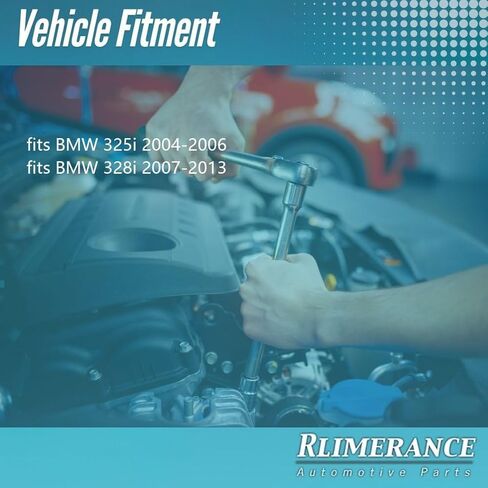 عمود المحرك، عمود المحرك قطعة واحدة من مجموعة عمود المحرك الخلفي يناسب BMW 328i 3.0L 2007 2008 2009 2010 2011 2012 2013، يناسب BMW 325i 2.5L Automatic 2004 2005 2006 in Kuwait