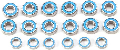Compatible with Tamiya M-05 M-06 M05 M06 RC Dancing Rider Upgrade Replacement Parts Accessories 18PCS Rubber Sealed Ball Bearing Kit RC Assortment in Kuwait