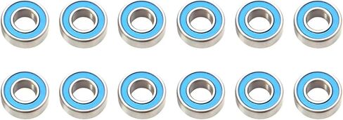 Compatible with Tamiya M-05 M-06 M05 M06 RC Dancing Rider Upgrade Replacement Parts Accessories 18PCS Rubber Sealed Ball Bearing Kit RC Assortment in Kuwait