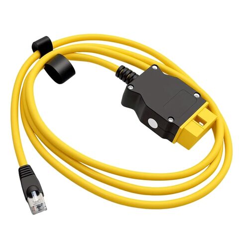 VOE OBD Ethernet Cable Compatible with Volvo Vehicles Based on SPA CMA Platform 2016+,6.6 Ft RJ45 OBD Cable Compatible with VIDA PC Software or Third-Party Software Replace For 9513108 9513062 in Kuwait