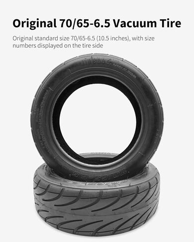 إطار بديل مقاس 10.5 بوصة 70/65-6.5 لسكوتر التوازن الذاتي Segway Ninebot S/S Pro، إطار مطاطي مقاوم للاهتراء (2) in Kuwait