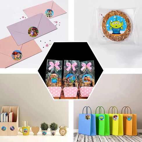 Cartoon Toy Story Inspired Stickers for Kids, 120pcs, 10 Sheets in Saudi Arabia