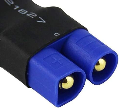Nobranded 4 قطعة XT60 إلى EC5 ذكر شاحن أنثي ، XT60 إلى ذكر أنثى EC5 موصل محول لا أسلاك RC يبو البطارية موصلات in Kuwait