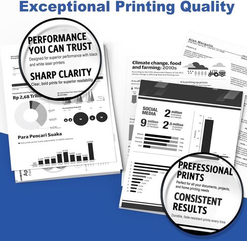 TN830XL Black Toner Cartridge Ink for HL-L2460DW Printer Replacement for Brother TN830 XL TN830 TN-830 Toner Set for DCP-L2640DW HL-L2460DWXL HL-L2405W MFC-L2820DW MFC-L2820DWXL, 2PK (with Chip) in Saudi Arabia