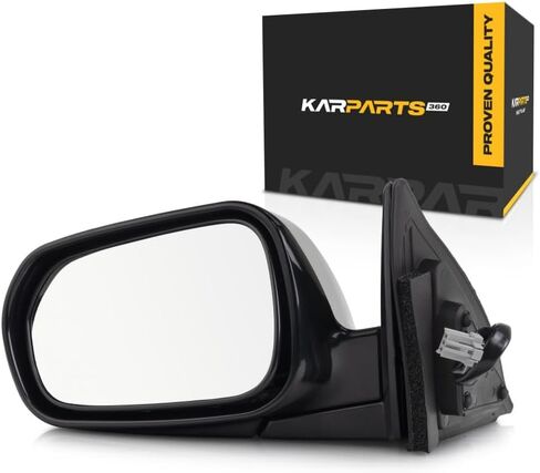 For Honda Accord Door Mirror 1999 2000 2001 2002 Driver Side | Power | Non-Heated | Black | Sedan | Replacement For HO1320125 | 76250-S4K-A41ZB in Saudi Arabia