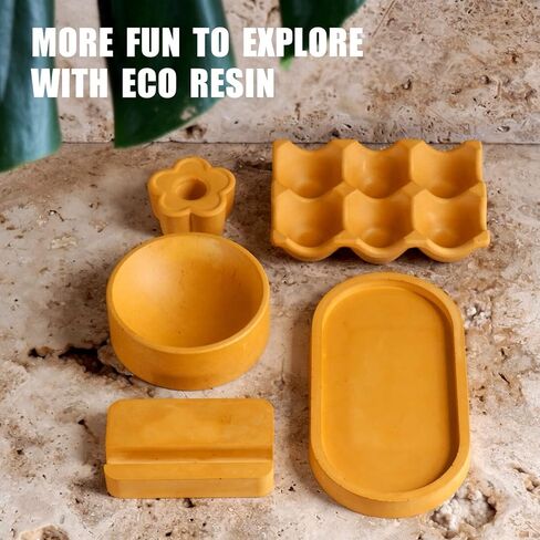 Tassika Eco Resin Powder for Beginners 8lbs (3.6kg), Terrazzo Resin Kit, Complete Resin Kit in Kuwait