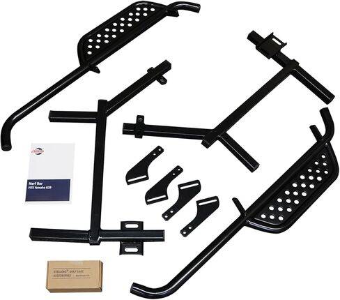 Heavy Duty Nerf Bars/Running Boards for Yamaha G29 Drive Golf Cart (2007 to 2016 Gas & Electric - Set of 2) in Saudi Arabia