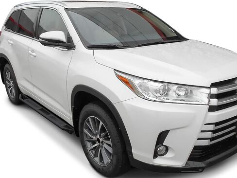 Tuxtreme 6.5in Side Stainless Steel Running Boards Compatible with Toyota Highlander 2014-2019 (Nerf Bars Side Steps Side Bars) in Kuwait