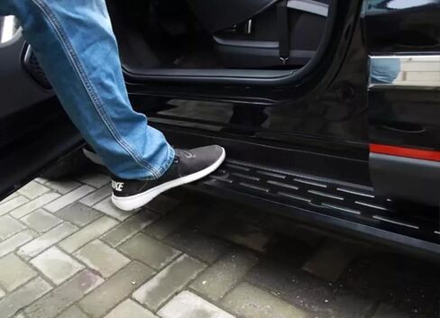 All Black Running Board Side Step Fits for Chevy Traverse 2024 2025 2026 Aluminum Side Bar Car Protect Stairs Pedals with Mounted Brackets Screws 2PCS/Set in Saudi Arabia