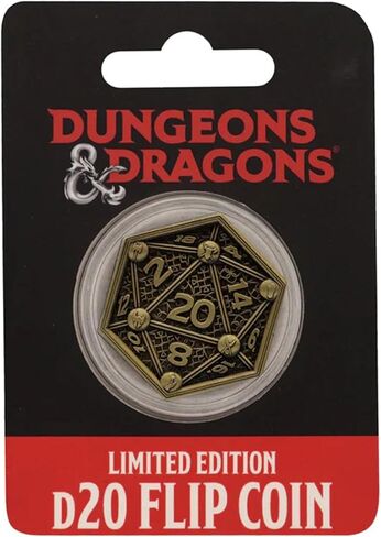 Dungeons & Dragons Class Cards and D20 Flip Coin in Saudi Arabia