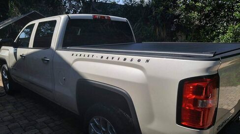 Lolosale Custom Harley Bedside Davidson EMBLEM 3D BLACK BADGES For F150 F250 F350 (2X Black) in Saudi Arabia