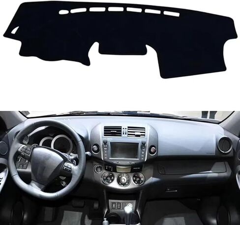 Fit for Toyota RAV4 2009 2010 2011 2012 LHD,Dashboard Cover,Car Dash Cover,Car Dash Mat,Anti Slip Dash Board Cover,Car Interior Accessories in Saudi Arabia