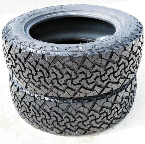 مجموعة من 2 (اثنين) إطارات Venom Power Terra Hunter X/T XT Truck/SUV All-Terrain Mud للطرق الوعرة - 275/60R20 275/60/20 275/60-20 115T نطاق التحميل SL 4-Ply BSW جدار جانبي أسود in Kuwait