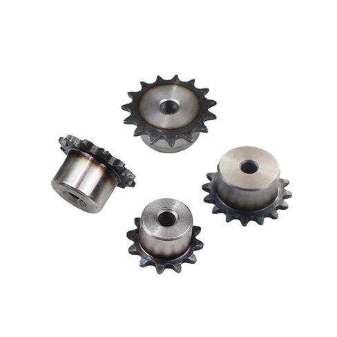 04C Chain Sprocket 9/10/11/12/13/14~24 Teeth Pitch 6.35mm 45# Steel 1Pcs(18 Teeth) in Kuwait