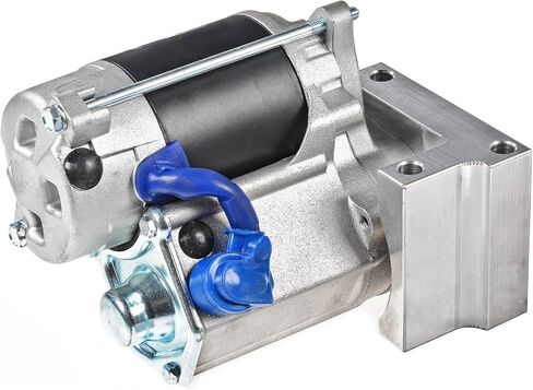 JEGS Prostarter Starter | 4.4:1 Gear Reduction | For Small Block and Big Block Chevy Engines | Offset Mounting | Fits 168-Tooth Flexplate/Flywheel | Up To 12.5:1 Compression | Made In USA in Kuwait