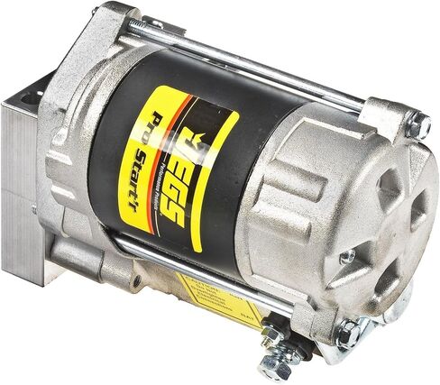 JEGS Prostarter Starter | 4.4:1 Gear Reduction | For Small Block and Big Block Chevy Engines | Offset Mounting | Fits 168-Tooth Flexplate/Flywheel | Up To 12.5:1 Compression | Made In USA in Kuwait