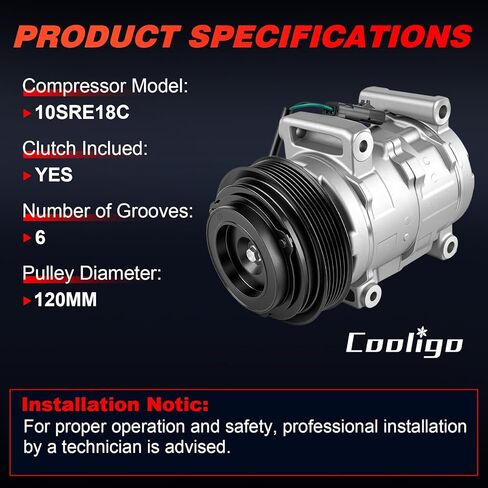 A/C Air Conditioner Compressor Fit for Dodge Avenger 2011-2014,for Dodge Journey 2011-2019, for Ram C/V 2012-2015,Replaces 5140461AA,55111090AA in Saudi Arabia