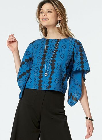 McCall's Patterns Misses' Tops with Sleeve and Hem Variations Sewing Pattern, A5 (6-8-10-12-14) in Saudi Arabia
