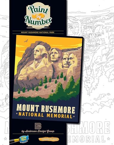Works of Ahhh... Masterpieces Big Foot Paint by Number Kit for Adults – DIY Painting Canvas Set with Brushes & Paints – Relaxing Arts and Crafts Gift for Beginners & Experienced Painters – Home Decor in Saudi Arabia