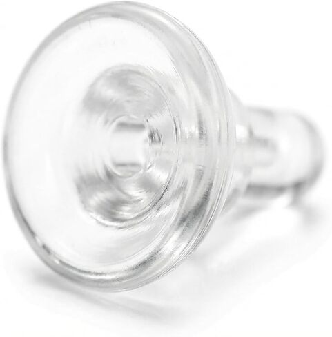 50 Pack Clear Silicone Earring Backs, Full-Cover Bullet Earring Backings with Dust Shield, Soft Comfortable Ear Cushions for Stud Earrings, Secure Earring Stoppers in Saudi Arabia