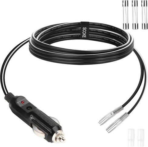 6FT 14AWG 12V 24V محول الطاقة ولاعة السجائر in Kuwait