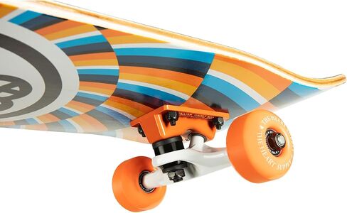 Complete Skateboard Team Burst 31.35" x 8.0" 7-Ply Maple Blend Construction Full concave, 54mm Wheels, Max Weight 220lbs in Saudi Arabia