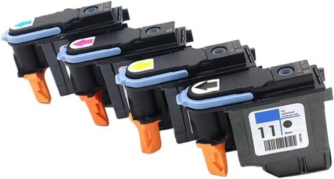 Printhead Compatible with 100 110 500 510 800 Printers C4810A C4811A C4812A C4813A(1PCS Cyan) in Saudi Arabia