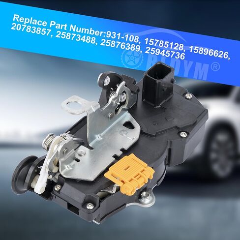 مزلاج الباب قفل المحرك المحرك الخلفي الأيسر جانب السائق 931-108 15785128 لكاديلاك تشيفي جي إم سي إسكاليد تاهو يوكون 2007-2009، استبدال # 20783857 25876389 15896626 in Kuwait