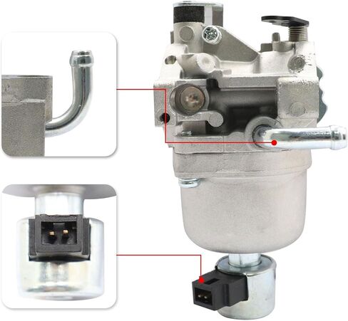 SecosAutoparts Carburator Carb متوافق مع جرار العشب Craftsman T210 مع محرك Kohler 18HP 540cc in Kuwait