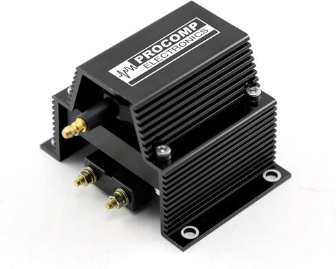 ملف الإشعال Speedmaster PCE382.1007.03 Universal Pc91 12V عالي الإخراج خارجي ذكر E-Core - أسود in Kuwait