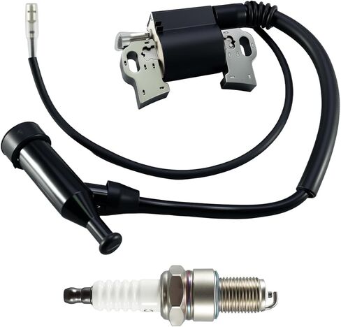 Ignition Coil with Spark Plug Replace D97518 Compatible with RYOBI RY905500 RY906500S 420CC 5500 6500 8125 Watt Gas Generator in Kuwait