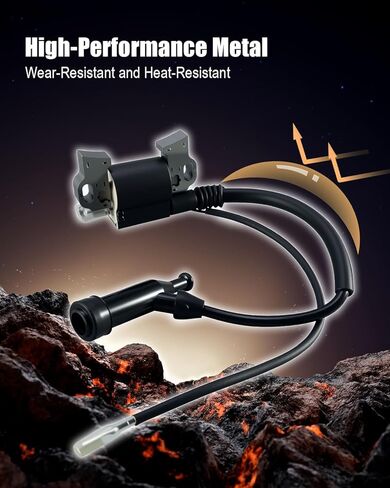 Ignition Coil with Spark Plug Replace D97518 Compatible with RYOBI RY905500 RY906500S 420CC 5500 6500 8125 Watt Gas Generator in Kuwait