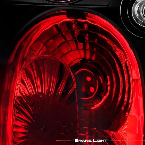 AKKON - For 2001-2004 Toyota Tacoma Pickup Truck JDM Black Tail Brake Lights Set Left + Right Pair in Kuwait