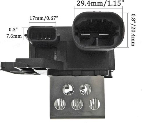 255503792R Radiator Fan Blower Motor Resistance Fits 255509263R in Kuwait
