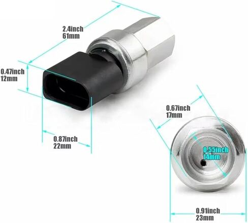 Air Conditioning Pressure Switch Sensor for Volvo 850 2.3L 19941997 Air Conditioning Pressure Switch in Kuwait