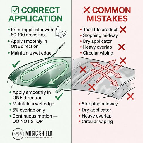 Magic Shield Diamond AI Coating Graphene Liquid Self-Levelling Technology | Restore Used Car back to New | Lasts 10 Years | High-Gloss | Hydrophobic & Scratch-Resistant | for Paint & Headlights Only in Saudi Arabia