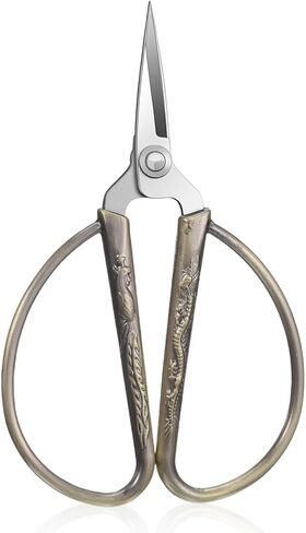 3.3 Inch Small Sewing Embroidery Scissors, Stainless Steel Scissors Little Sharp Craft Shears Brassy Vintage Crochet Embroidery Shears for Cross Stitch Cutting, Sewing Crafting, Needlework, DIY Tools in Kuwait