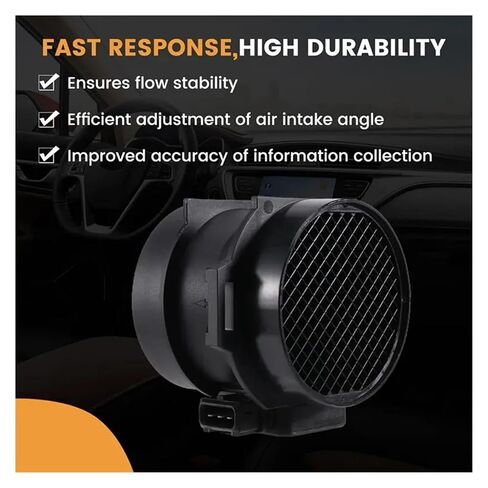 MAF Sensor Mass Air Flow Compatible with 2001-2005 Santa Fe 2.7L 2002-2005 Models Part Numbers 5WK9643 2816437200 28164-37200 in Saudi Arabia