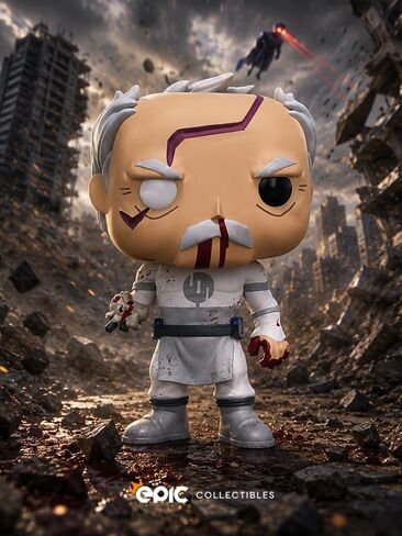 Epic Collectibles Pop Animation: Invincible - Battle Damaged Conquest (Chase Variant) Vinyl Figure Bundled with Box Protector Compatible for Funko in Kuwait