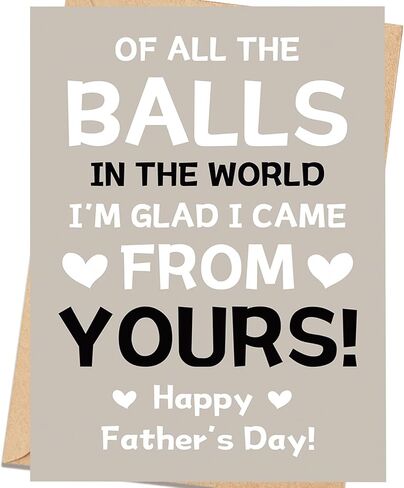 Father’s Day Card for Dad from Daughter or Son, Emotional Fathers Day Card, Happy Fathers Day Gift in Kuwait