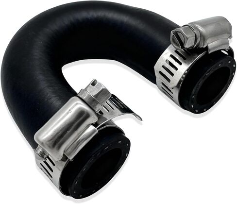 U Shape Heater Bypass Hose for LS and LT Engines, 551699 Rubber Coolant Hose with 2 Clamps, 5/8 and 3/4 Inch Engine Hose Kit in Saudi Arabia