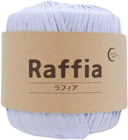 ユザワヤ Yuzawaya Raffia Tape Yarn, 100% Rayon, 1 Skein (40g), 52 Yards (48m), Color 116-25 - World Festa in Saudi Arabia