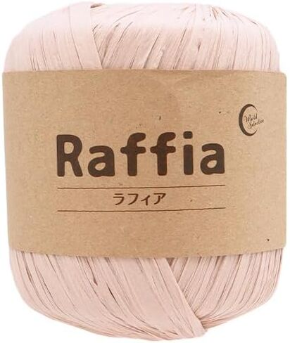 ユザワヤ Yuzawaya Raffia Tape Yarn, 100% Rayon, 1 Skein (40g), 52 Yards (48m), Color 116-25 - World Festa in Saudi Arabia