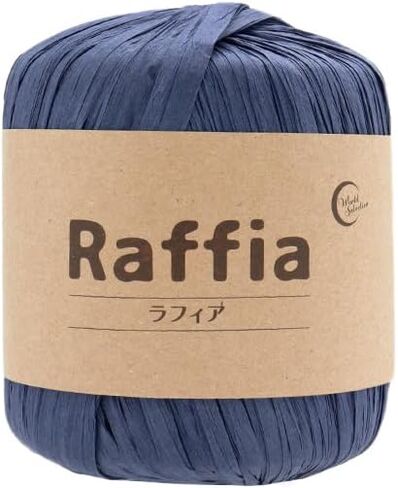 ユザワヤ Yuzawaya Raffia Tape Yarn, 100% Rayon, 1 Skein (40g), 52 Yards (48m), Color 116-25 - World Festa in Saudi Arabia