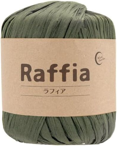 ユザワヤ Yuzawaya Raffia Tape Yarn, 100% Rayon, 1 Skein (40g), 52 Yards (48m), Color 116-25 - World Festa in Saudi Arabia