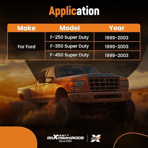 مجموعة دواسة القابض maxpeedingrods متوافقة مع Ford Super Duty F250 F350 F450 1999 2000 2001 2002 2003، استبدل YC3Z7B633BA in Kuwait