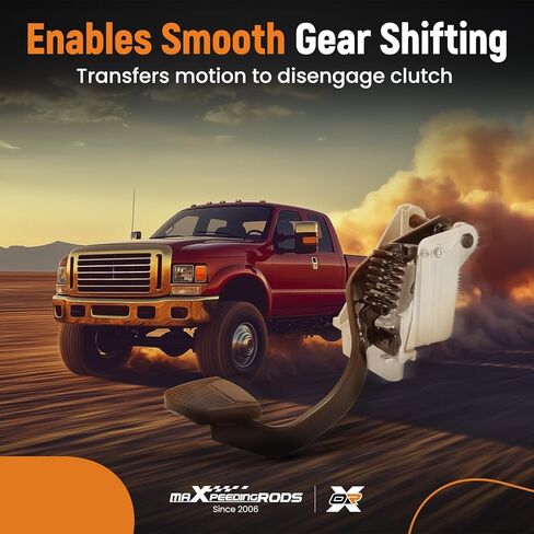 مجموعة دواسة القابض maxpeedingrods متوافقة مع Ford Super Duty F250 F350 F450 1999 2000 2001 2002 2003، استبدل YC3Z7B633BA in Kuwait