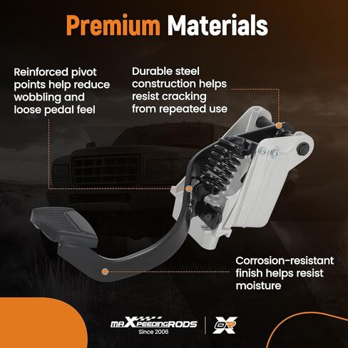 مجموعة دواسة القابض maxpeedingrods متوافقة مع Ford Super Duty F250 F350 F450 1999 2000 2001 2002 2003، استبدل YC3Z7B633BA in Kuwait