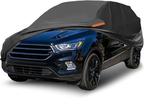 غطاء سيارة مقاوم للماء مناسب لسيارة Ford Escape في جميع الأحوال الجوية للسيارات في الهواء الطلق والثلج والشمس والغبار وحماية من الأشعة فوق البنفسجية، غطاء خارجي كامل مع سحاب للباب in Kuwait
